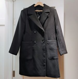 Banana Republic Factory Women's Petite Double Breasted Top Coat - Size PM - NWOT